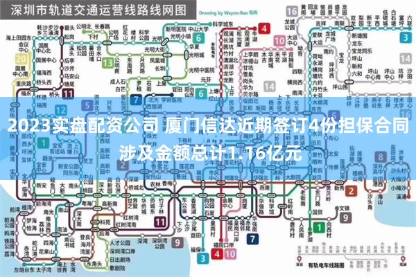 2023实盘配资公司 厦门信达近期签订4份担保合同 涉及金额总计1.16亿元